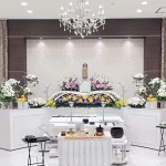 家族葬邸宅ホシエ錦見会館での葬儀の様子5月25日