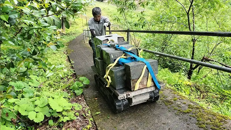 島根県にて6基の墓じまいを行いました